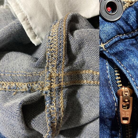 Joe’s Jeans Blue Japanese Denim the Icon Ankle Midrise In Sonoe Raw Cuff Size 28 - Picture 13 of 16